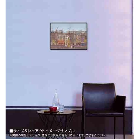 ポスター アート カフェ パリジェンヌ（ミッシェル ドラクロア） 額装