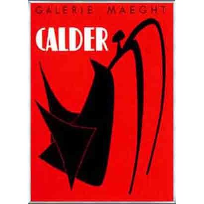 ポスター アート Stabile Noir（アレクサンダー カルダー） 額装品 