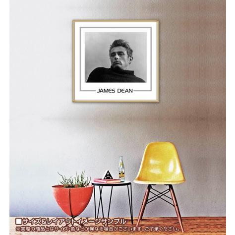 ポスター アート ジェームス ディーン（ロイ シャット） 額装品 ウッド