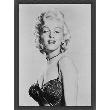 マリリンモンロー ブラック/ホワイトポートレート（フォトグラフ