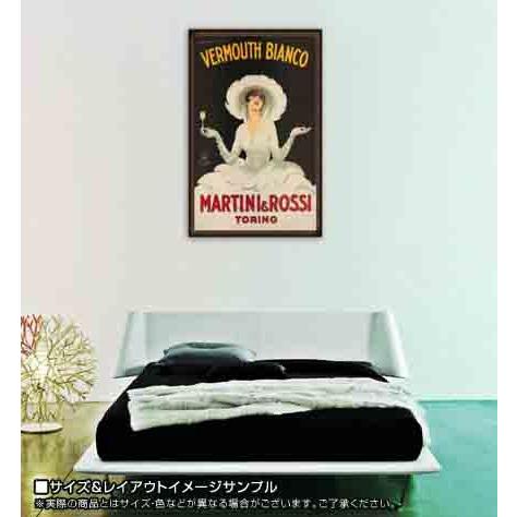 ポスター アート Vermouth Bianco（マルチェロ ドゥボビッチ） 額装品