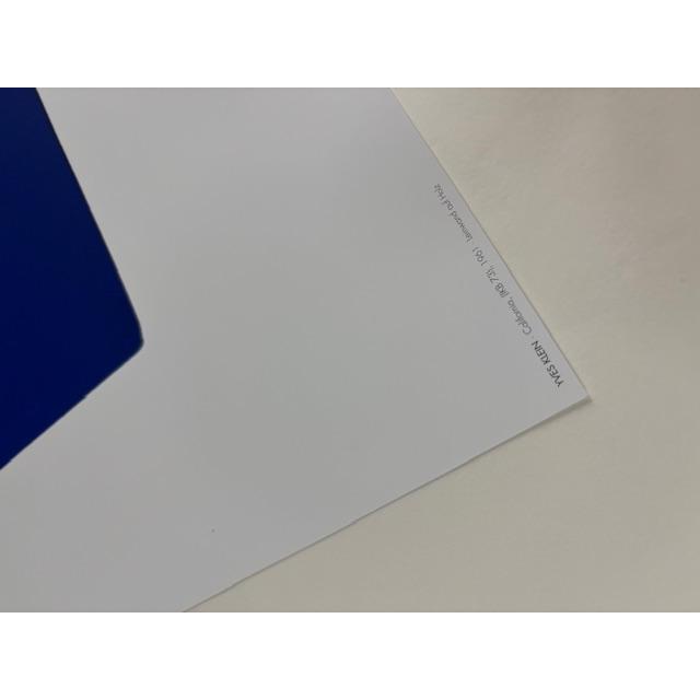 額装品/California IKB 73 1961/イヴ クライン/ポスター/アート