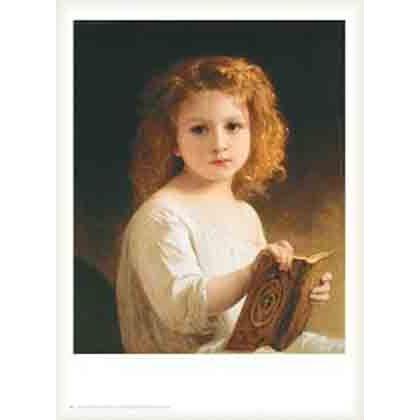 The Story Book（ウィリアム アドルフ ブグロー） 額装品 ウッド