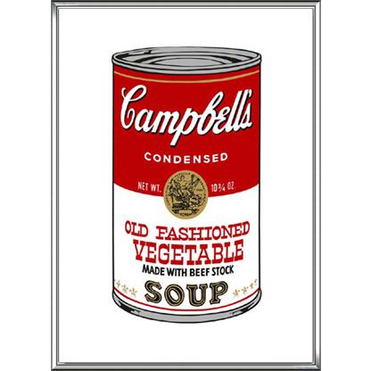 Campbells Soup Series II Old Fashioned Vegetable 1968（アンディ