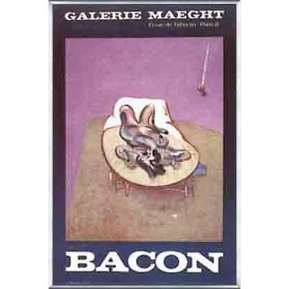 ポスター アート Personnage couche 1966 Maeght（フランシス ベーコン 