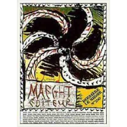 ピエール•アレシンスキー リトグラフ 額装付き ピエール•アレシン