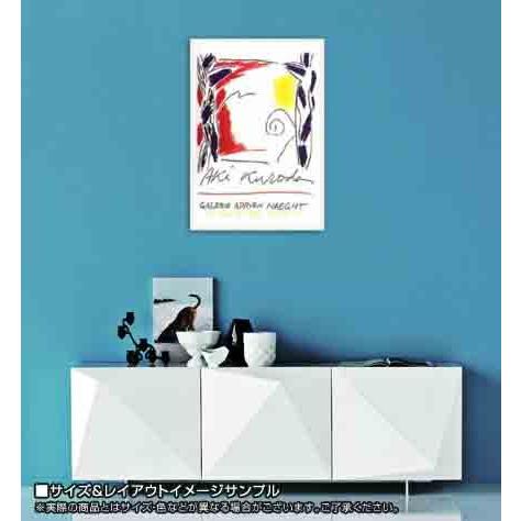 額装品/Ete colorature/黒田 アキ/ポスター/アート/インテリア ポスター アート Ete colorature（黒田 アキ） 額装品 ウッド