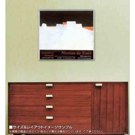 ポスター アート Agrigente 1953（ニコラ ド スタール） 額装品