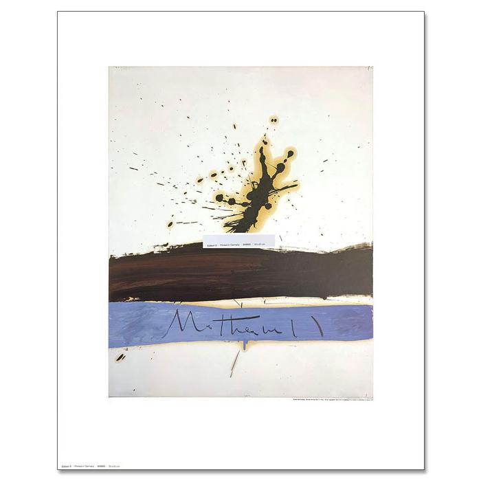 額装済/Beside the Sea/ロバート マザーウェル/アートポスター 額装済/Beside the Sea/ロバート マザーウェル/アートポスター 額装済