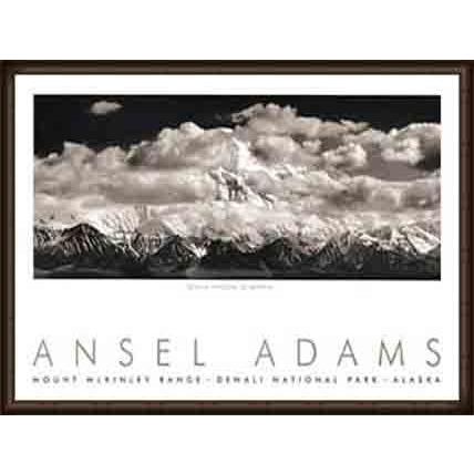 ポスター アート Mt. McKinley Range (エンボスマーク入)（アンセル