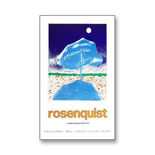 Exhibition/ジェームズ ローゼンクイスト/額装済