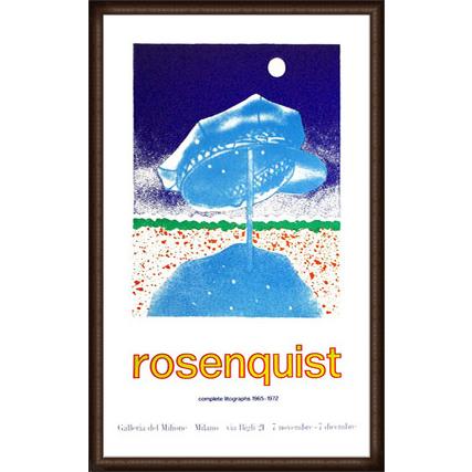 Exhibition（ジェームズ ローゼンクイスト） 額装品 ウッドハイ