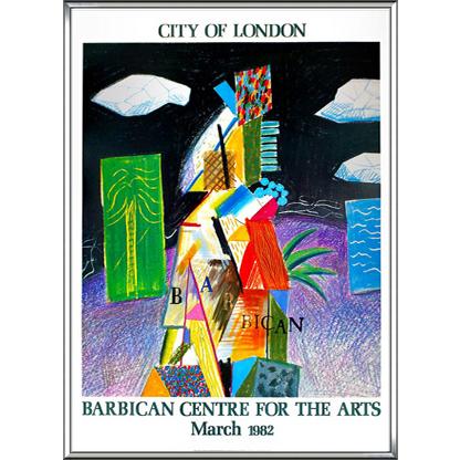 City of London 1982/デビット ホックニー/額装済