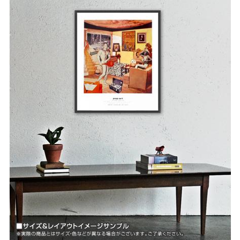 額装品/RayCharles/アラン バートランド/ポスター/アート/インテリア Just what is it that makes todays（リチャード ハミルトン） 額装品