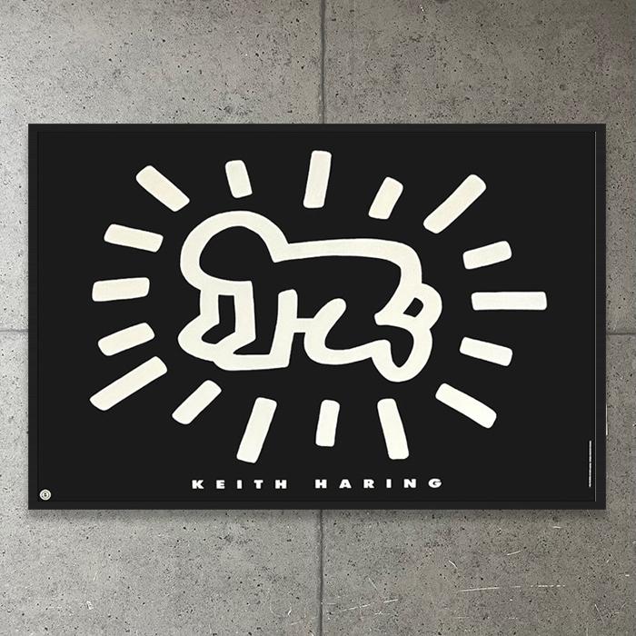 額装済/Radiant Baby/キース ヘリング/アートポスター 額装済/Radiant Baby 1993 Fotofolio Editions/キース ヘリング/アート