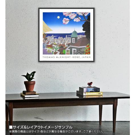神戸 日本（トーマス マックナイト） 額装品 ウッドベーシックフレーム