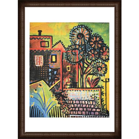 額装品/フルーツボールの構図（パブロ ピカソ） フルーツボールの構図（パブロ ピカソ） 額装品 ウッドハイ