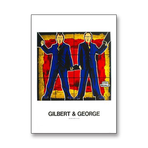額装済/無題（ギルバート&ジョージ）/アートポスター 額装済/無題（ギルバート&ジョージ）/アートポスター Gilbert & George