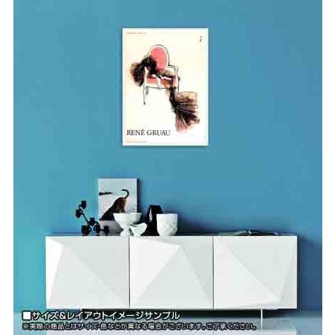 1980's ルネグリュオ ヴィンテージポスター 1980's ルネグリュオ ヴィンテージポスター(Rouge) ルネ・グリュオー
