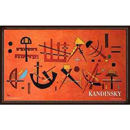 額装済⁄Signes 1928（ワシリー カンディンスキー）⁄アートポスター