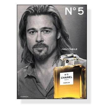 ポスター アート シャネル 2012年 ブラッド ピット : azポスター