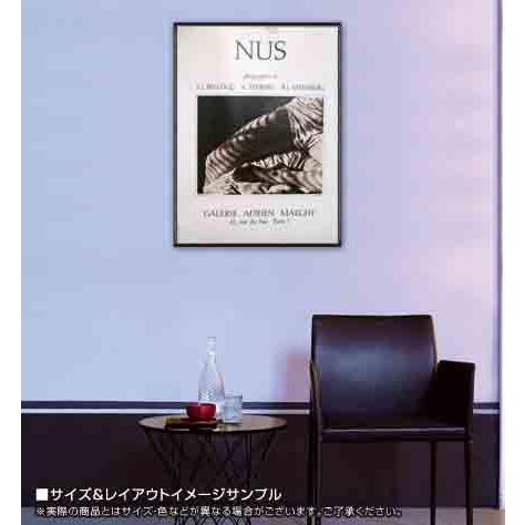 Nus（アーネスト ジェームズ ベロック） 額装品 アルミ製ハイグレード 