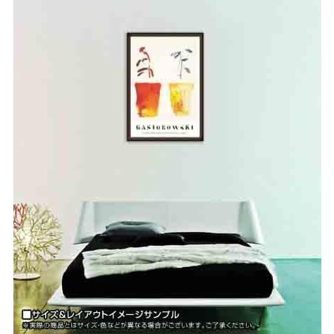 FLEURS N°171/172（ジェラール ガシオロウスキ） 額装品 ウッドハイグレードフレーム_1
