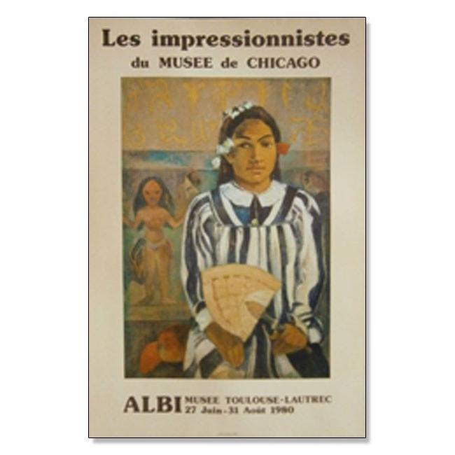 Albi Impressionnister（ポール ゴーギャン） 額装品 アルミ製ハイ