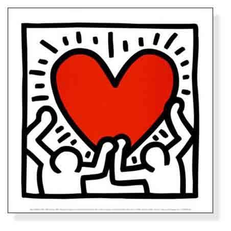 キース ヘリング ポスター　One Man Show 1982 額装品 キース ヘリング ポスター One Man Show 1982 額装品 Amazon.co.jp