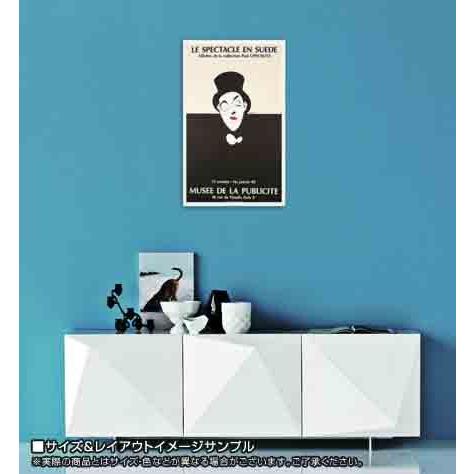 ポスター アート SPECTACLES EN SUEDE (MONOCLE)（アノニマス） 額装品 