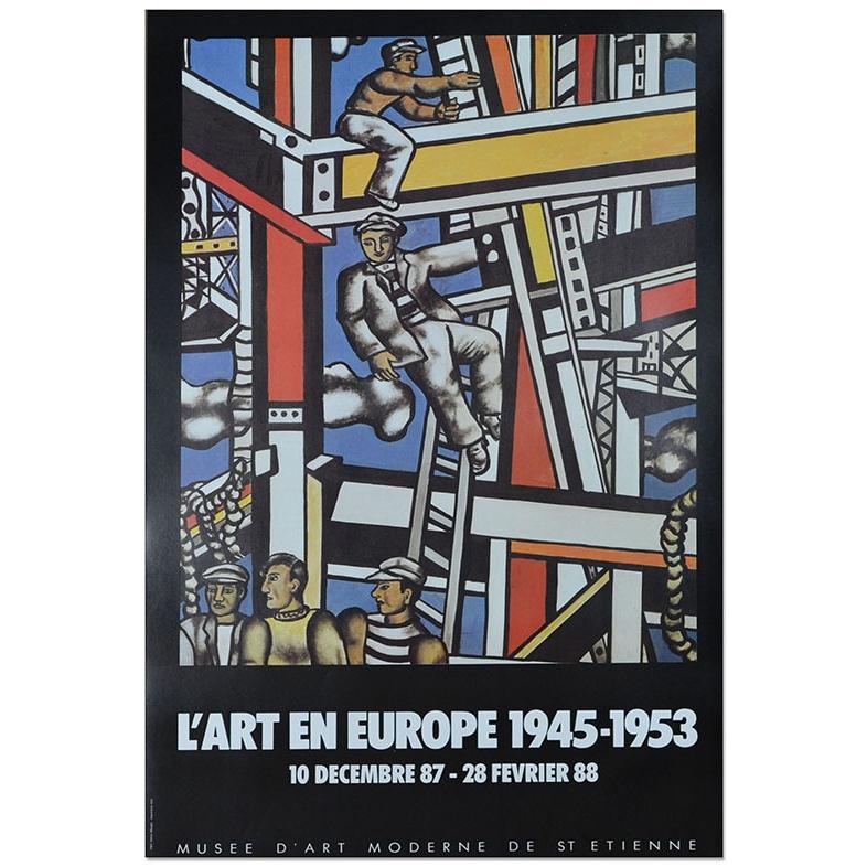 額装品/Musee de Saint-Etienne/レジェ/アート/ポスター 額装品/Musee de Saint-Etienne/レジェ/アート/ポスター/インテリア