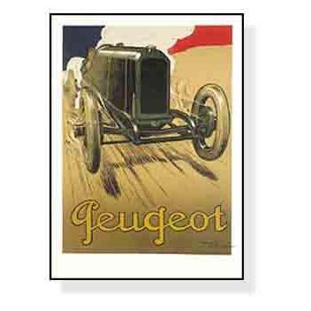 ポスター アート プジョー PEUGEOT PEUGEOTプジョー 布 アートポスター