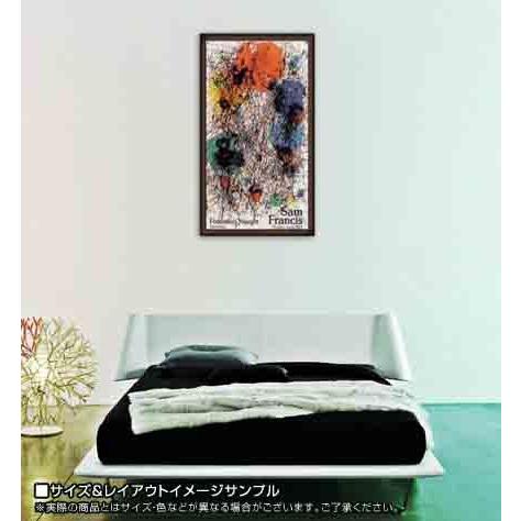 額装済/COMPOSITION 1983/サム フランシス/アートポスター
