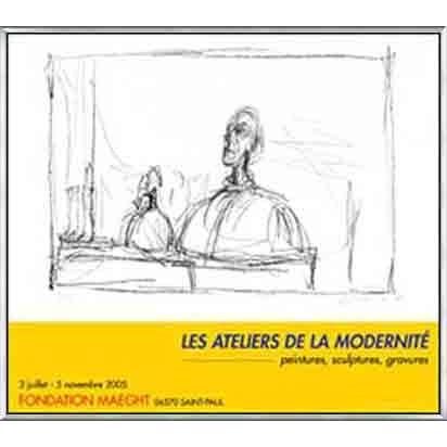 初回特典付 ポスター アート Buste les ateliers de la modernite