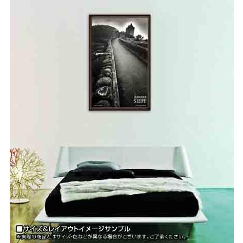 Chateau/ジャンルー シーフ モノクロ/アートポスター Chateau