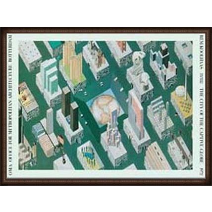 拘束された地球の都市/レム コールハース/ポスター ポスター アート OMA The city of the captive globe 1972 （拘束され