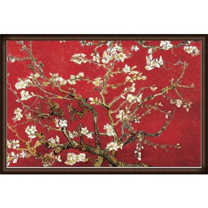 Almond Branches in Tan（フィンセント ファン ゴッホ） 額装品 ウッドハイグレードフレーム