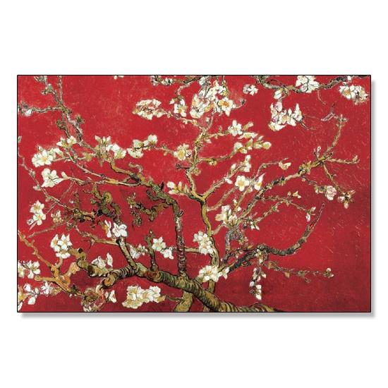 Almond Branches in Tan（フィンセント ファン ゴッホ） 額装品 ウッドハイグレードフレーム_2