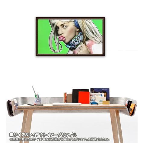 Lady Gaga art RAVE 2014 限定（レディー ガガ） 額装品 ウッドハイ 