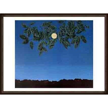 額装品/The Mysteries/ルネマグリット/ポスター/アート/インテリア 楽天市場】【ルネ・マグリット額装絵画アートポスター】光の帝国(540