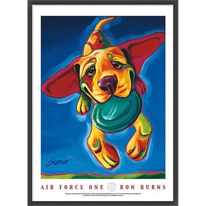 Air Force One（バーンズ） 額装品 ウッドベーシックフレーム