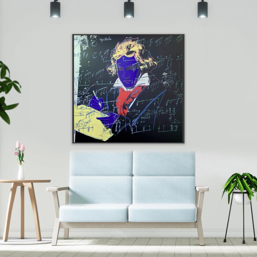 額装済/Sunday B Morning Beethoven II/ウォーホル ポスター アンディ ウォーホル Sunday B Morning Beethoven II 限定