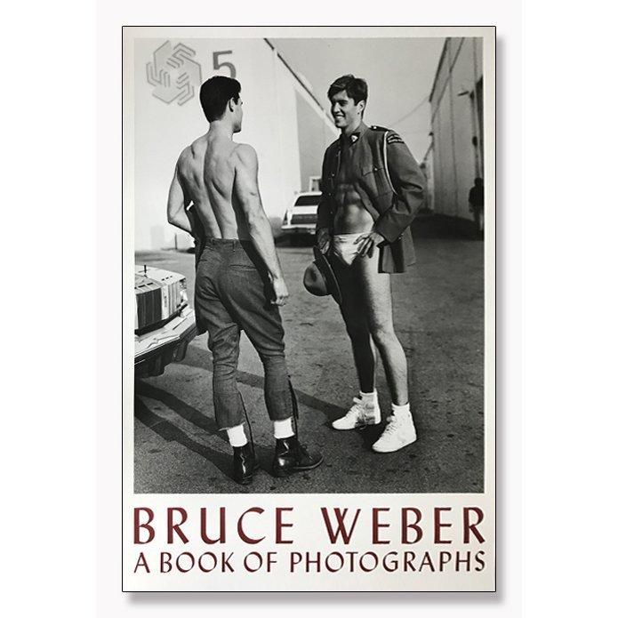 額装品/A Book（ブルース ウェーバー）/アートポスター A Book of Photographs Exhibition big（ブルース ウェーバー） 額装品