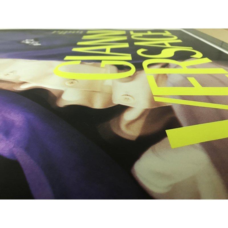 Versace Man（ブルース ウェーバー） 額装品 アルミ製ハイグレード