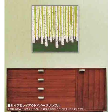 ポスター アート Birch Forest（リサ コンドン） 額装品 アルミ製ベーシックフレーム