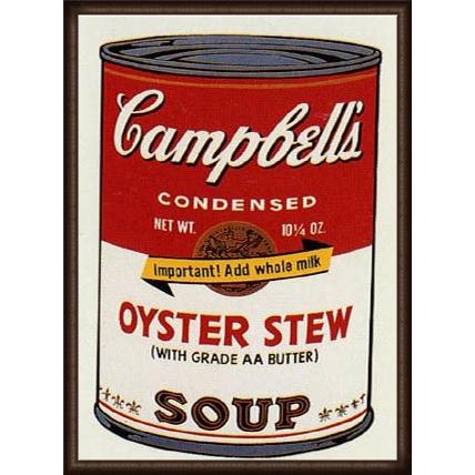額装品/Sunday B Morning キャンベル缶 Ⅱ/アート/ポスター ポスター アート Sunday B Morning キャンベル缶 II Oyster Stew