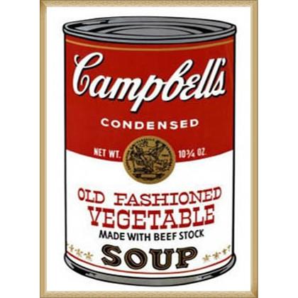 額装品/Sunday B Morning キャンベル缶 Ⅱ/アート/ポスター 額装品⁄Sunday B Morning キャンベル缶 Ⅱ⁄アート⁄ポスター Sunday B