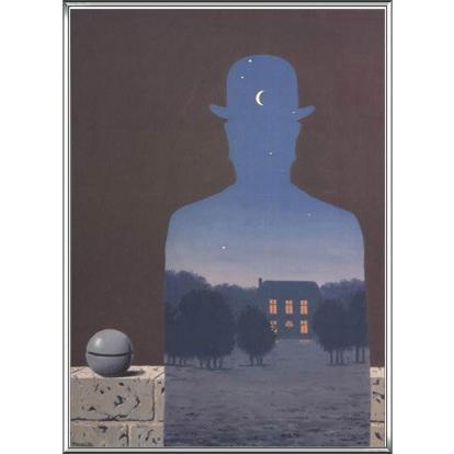 ポスター アート L Heureux Donateur（ルネ マグリット） 額装品