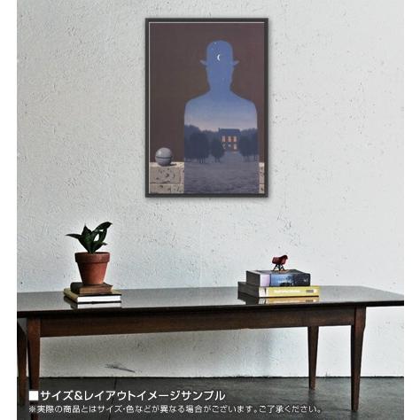 ポスター アート L Heureux Donateur（ルネ マグリット） 額装品