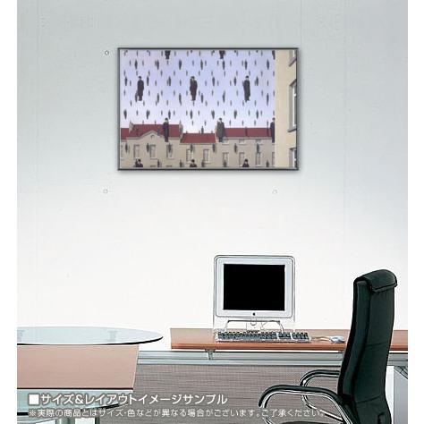 ゴルコンダ(ルネ マグリット)額装済ポスター : azポスター